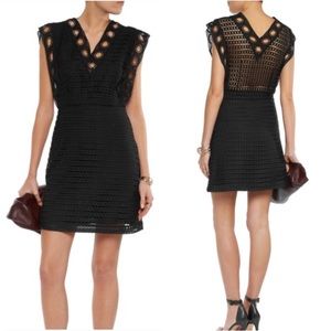 SANDRO Rachel Cotton Lace Eyelet Dress size 3 NWOT